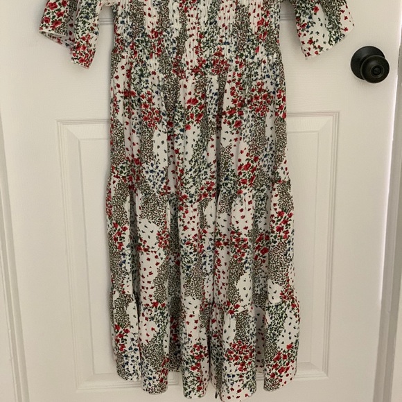 NWOT Off the Shoulder Floral Dress - Picture 2 of 2